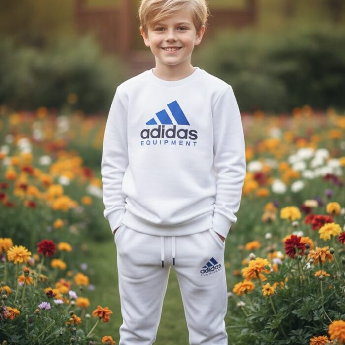 طقم راوند اطفال اديداس