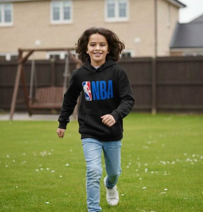 هودي nba كحلي اطفال
