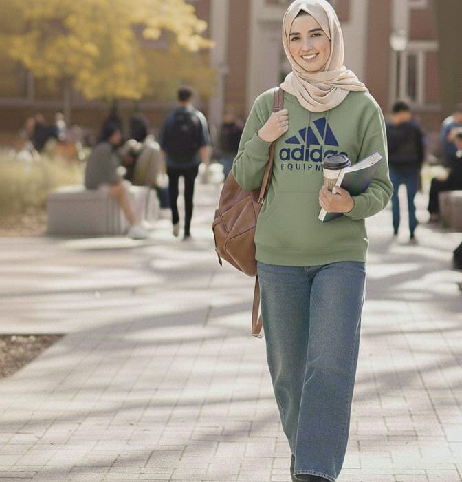 هودي اديداس مينت جرين