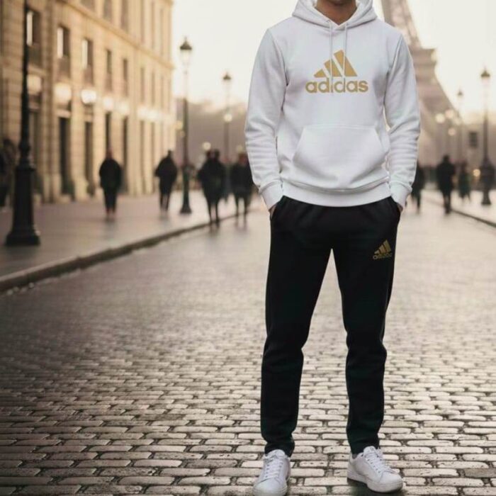 طقم هودي كامل اديداس مقاس 6XL