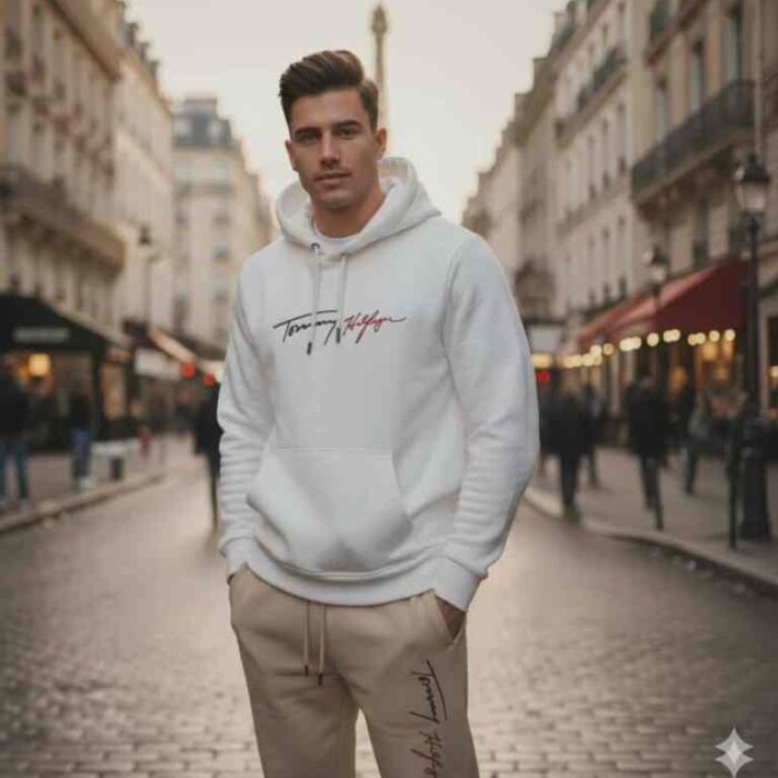 طقم هودي بالشروال تومي